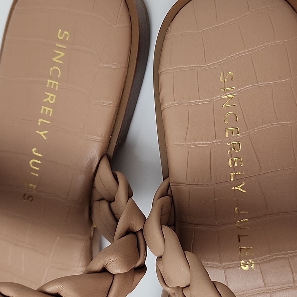 Sincerely Jules Vicki Sandals Tan - Picture 7 of 16